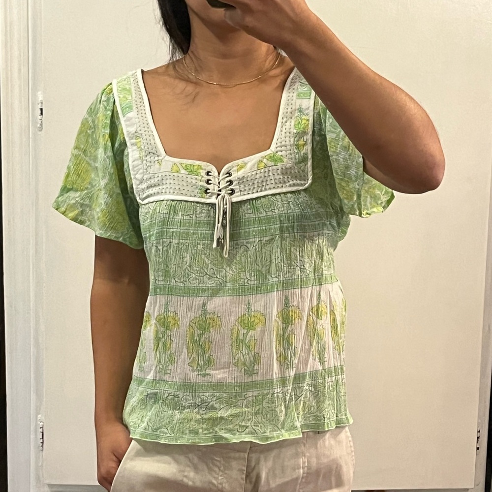 FREE PEOPLE boho blouse